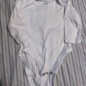 Amazon Essentials White Kids Bodysuit